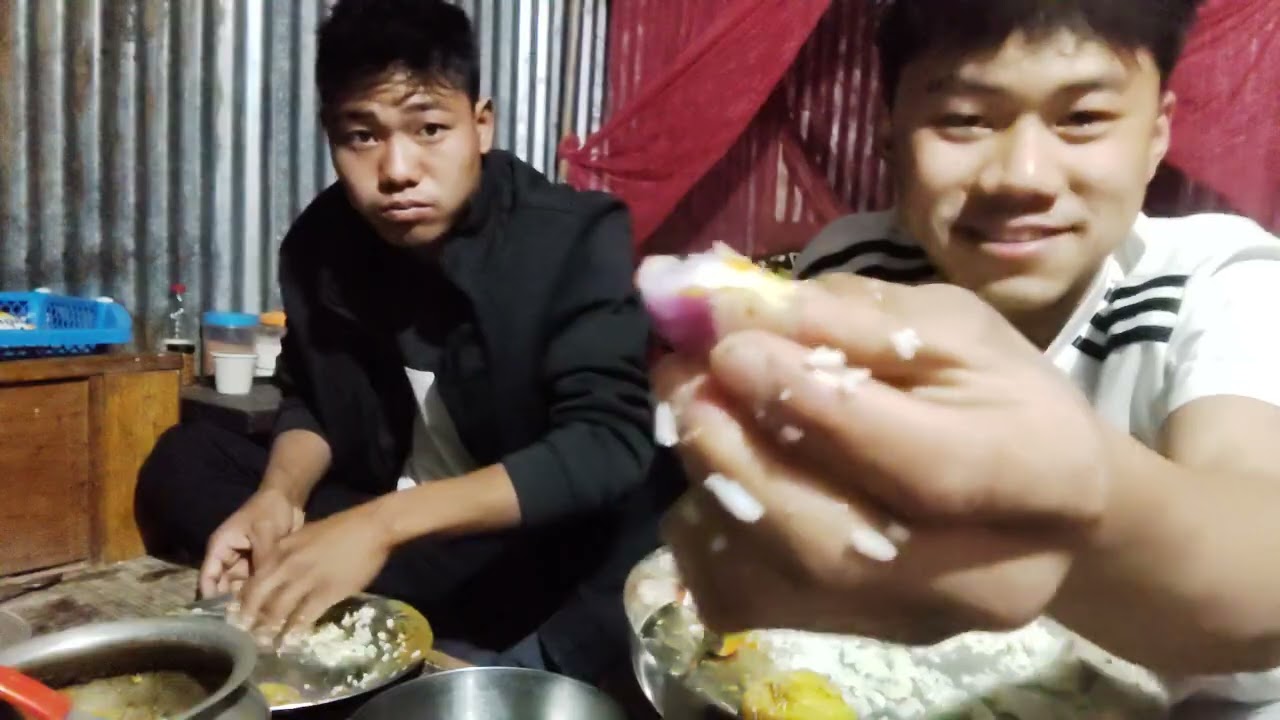 3 mukbang with bros😎😂😋 always pork fats ,, subscribe and comment down 😇