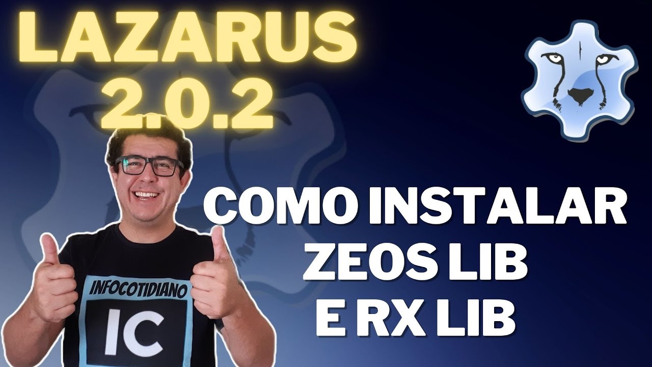 Instalando ZeosLib e Rx no Lazarus 2.0.2