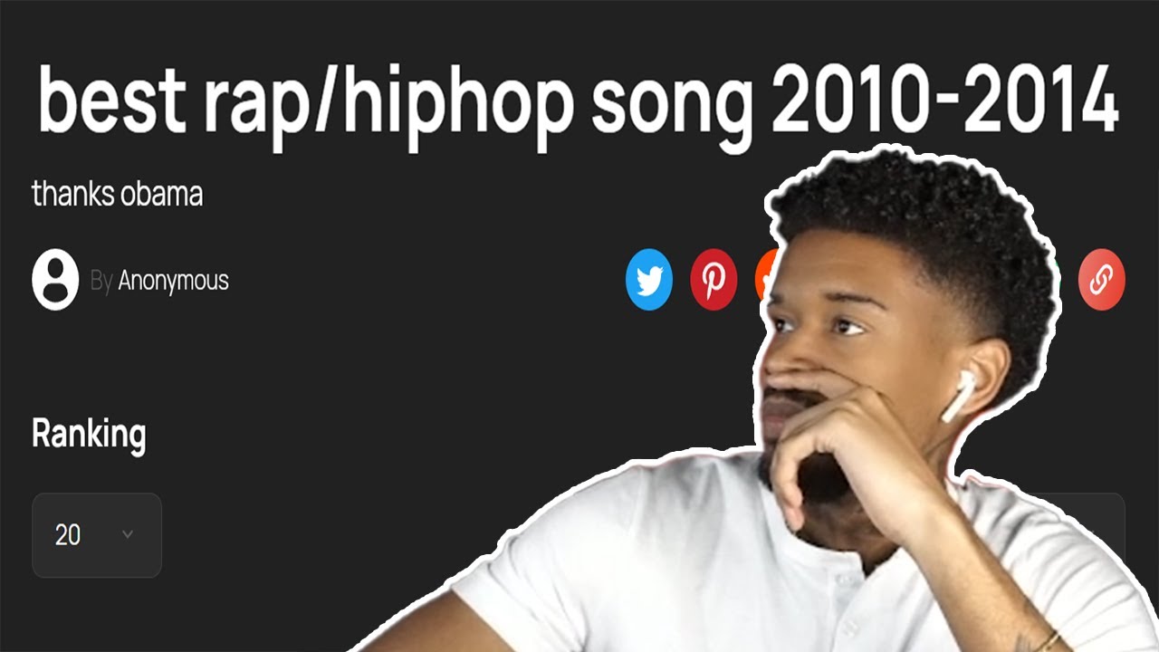 Shawn Cee Picks His Best Rap/Hip-Hop Song 2010-2014