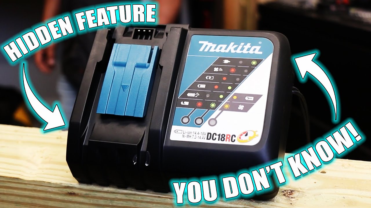 У ЗАРЯДНЫХ УСТРОЙСТВ MAKITA RAPID ЕСТЬ СКРЫТАЯ ФУНКЦИЯ, О КОТОРОЙ ВЫ НЕ ЗНАЕТЕ!