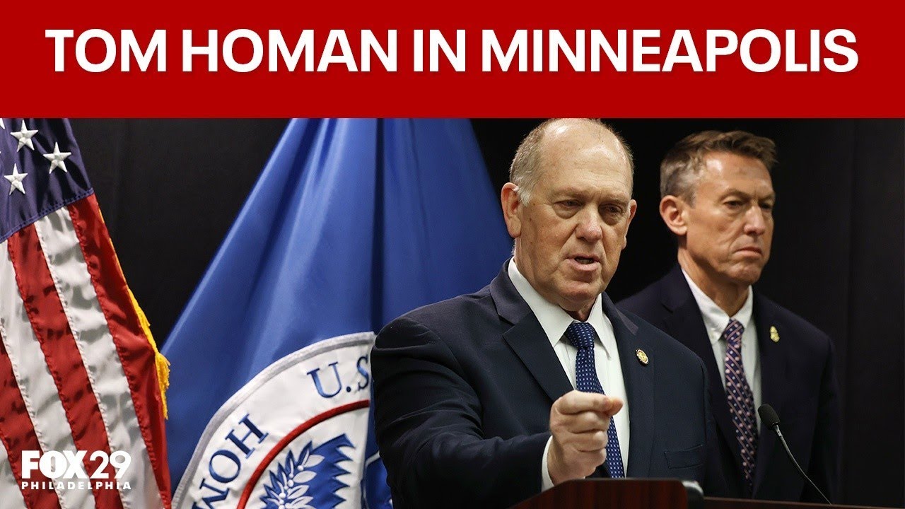 Border Czar Tom Homan on ICE operations in Minneapolis