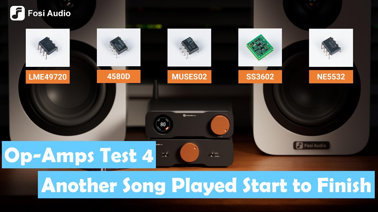 Op-Amps Test 4: Another Song Played through ZD3 DAC/Preamp!