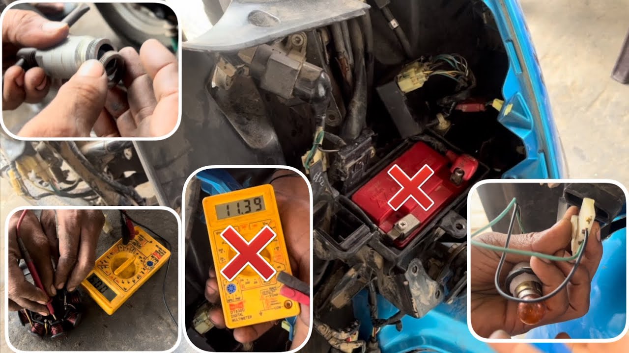 Hero maestro scooty battery charge problem/battery charge ki full janakari