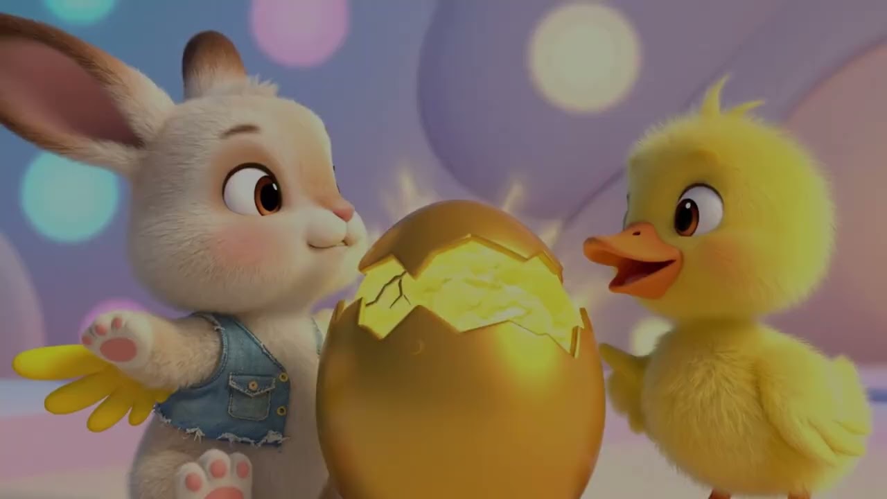 We Found a Golden Egg in the Forest! ✨🐣