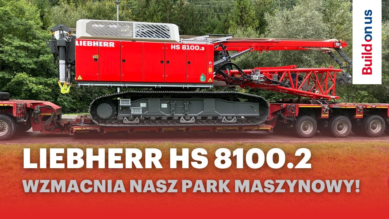 LIEBHERR HS 8100.2 пополняет наш парк техники!