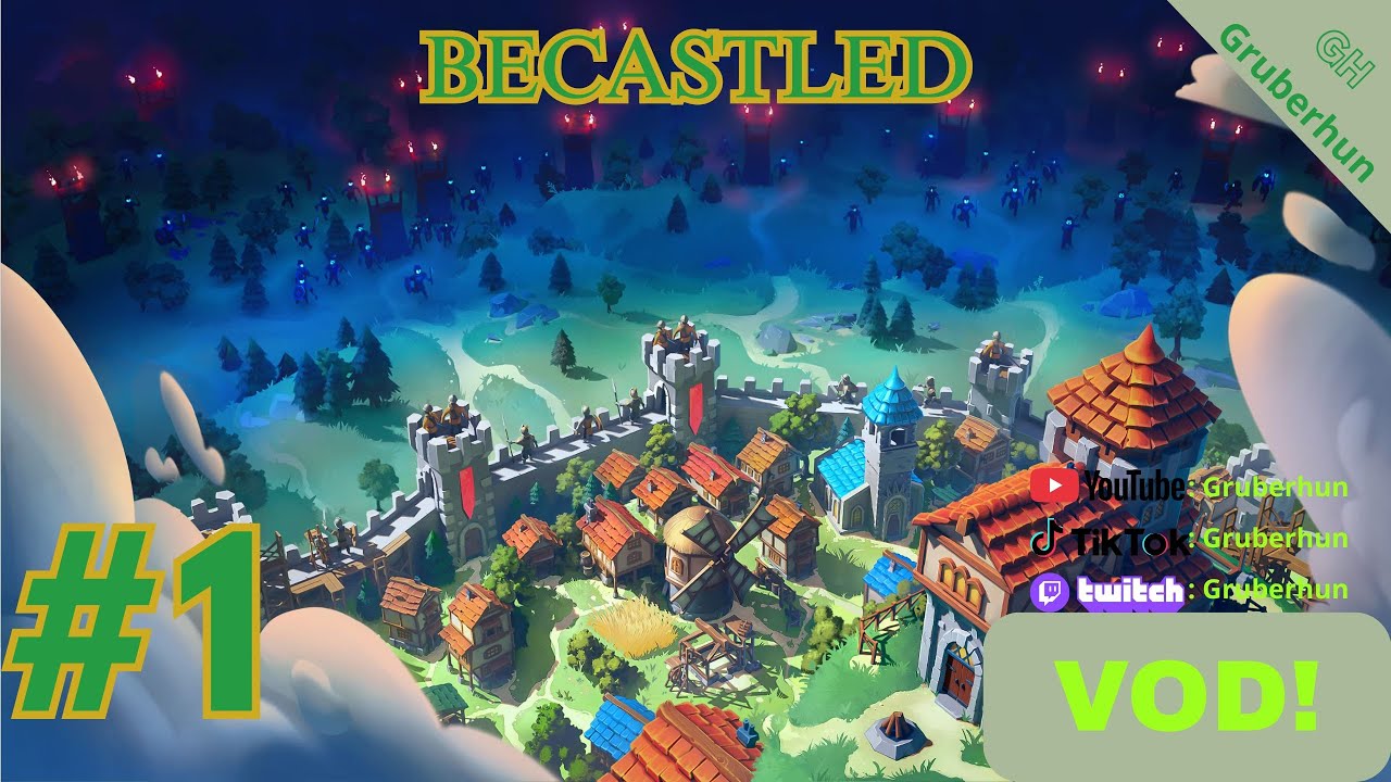 Középkori város épül! | BeCastled – Stratégia, védelem és fejlődés #1