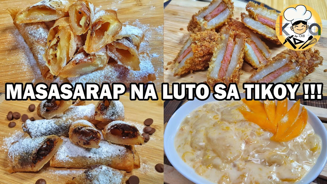TIKOY RECIPE (DIFFERENT WAYS TO COOK AND ENJOY TIKOY) PANG NEGOSYO & MERIENDA