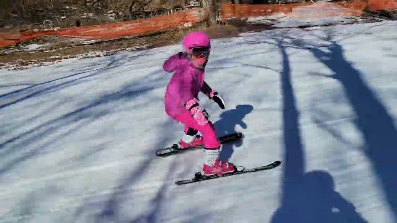 Fun run with the kiddo at Coffee Mill ski area, Wabasha MN