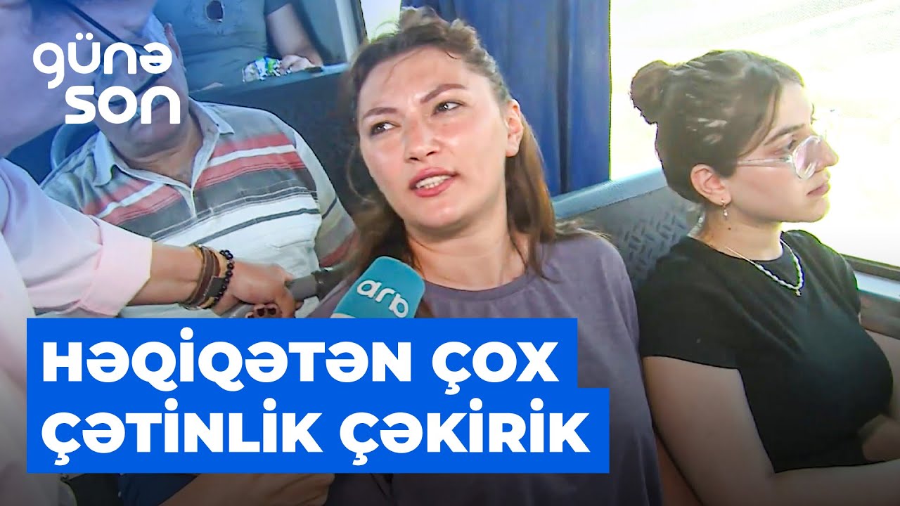 Günə son | Qaradağ rayonunda sakinlər yoldan şikayətləndi