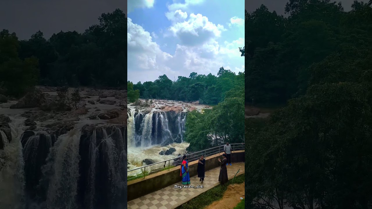 Nature&rsquo;s roar at Gundichaghagi Waterfall 🌊✨The beauty of Odisha is truly breathtaking!🌿💙#viral #kjr