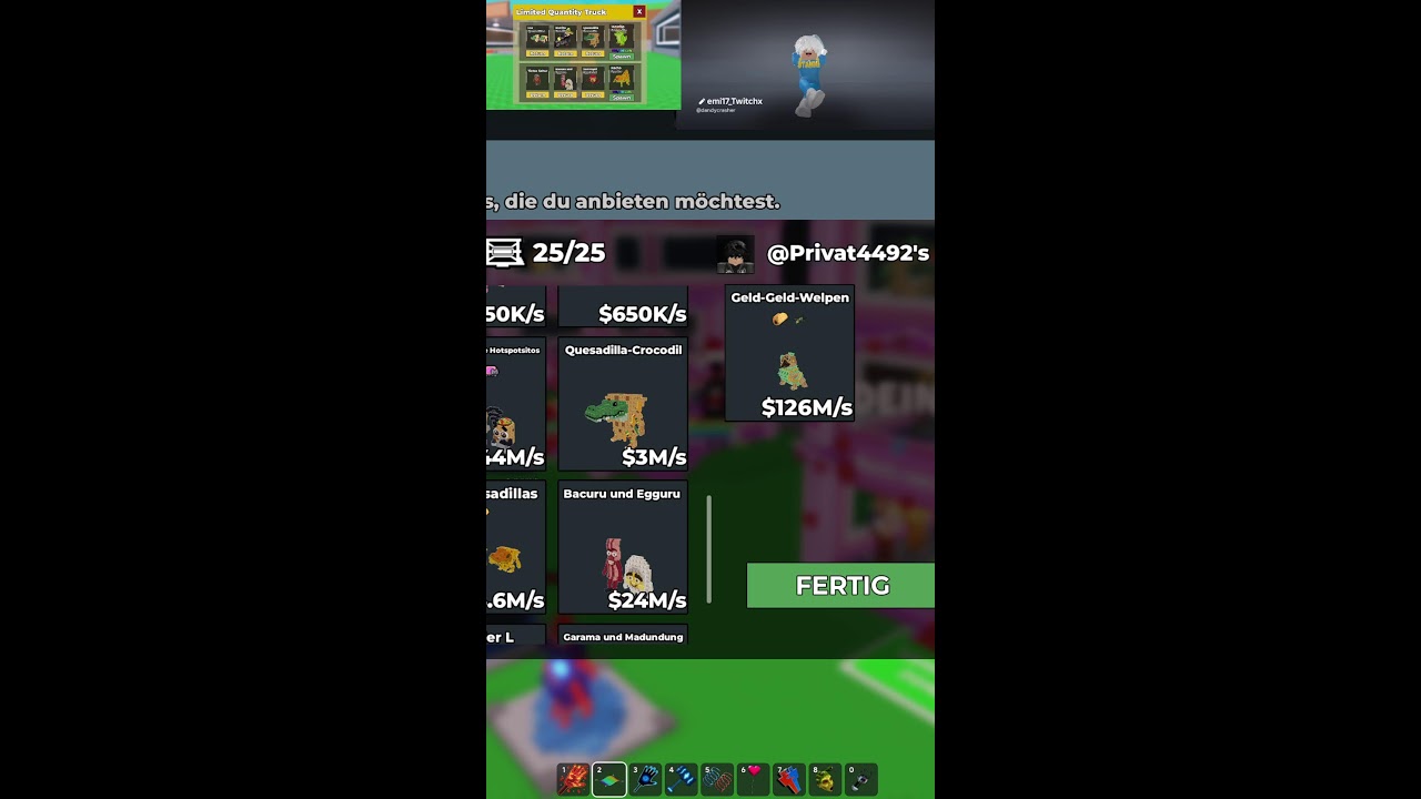 STRERAM STEAL A BRAINROT DEUTSCH