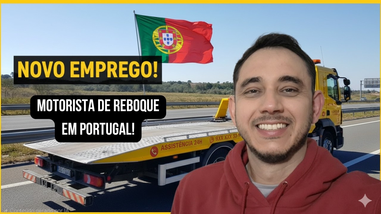 COMECEI A TRABALHAR COM REBOQUE EM PORTUGAL 🇵🇹 (A REALIDADE QUE NINGUÉM CONTA)