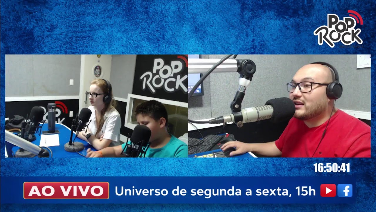 🌎🌍🌏 Universo Pop Rock AO VIVO, 29/01/2026, com J.R Junior e Juliana Giacomelli