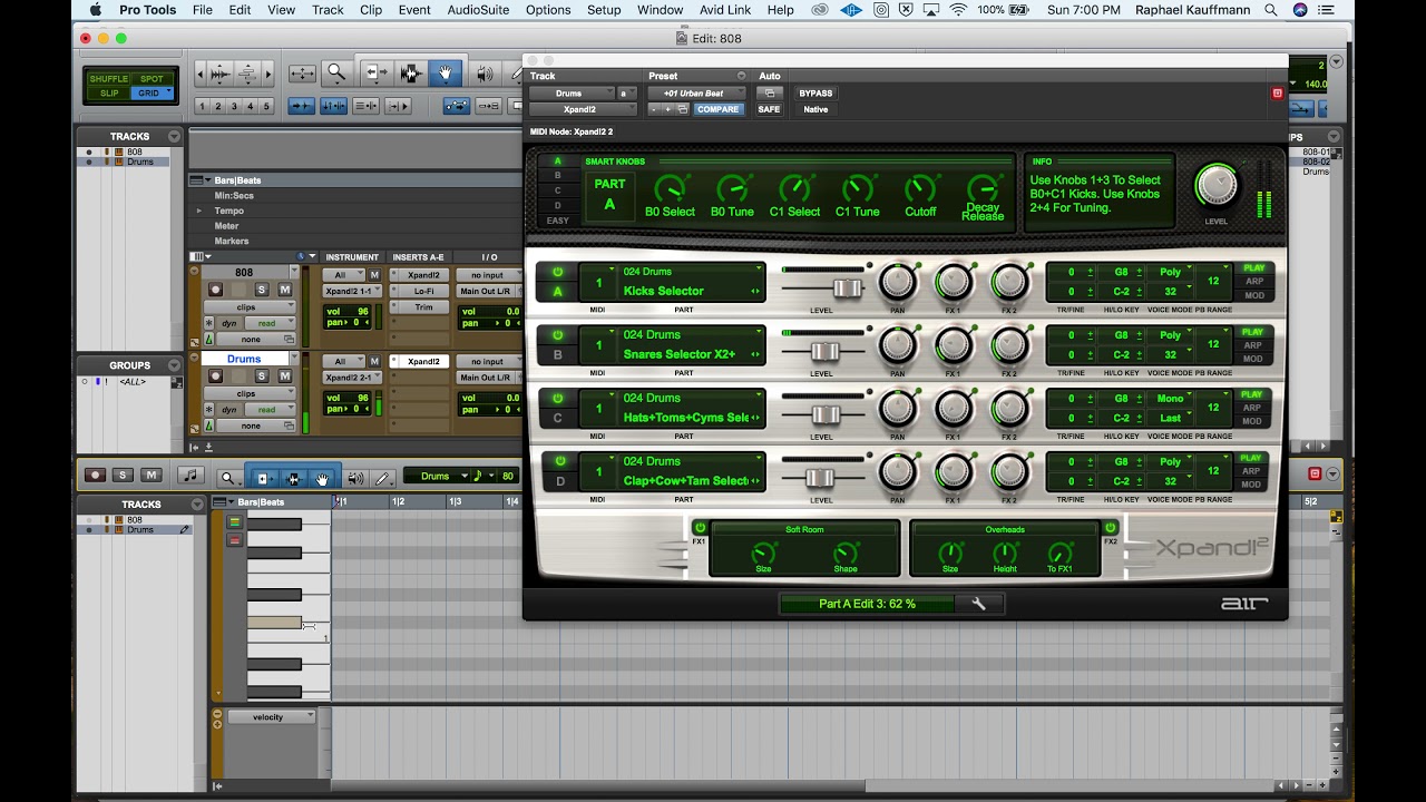 Customizing Drum Kits in Xpand2