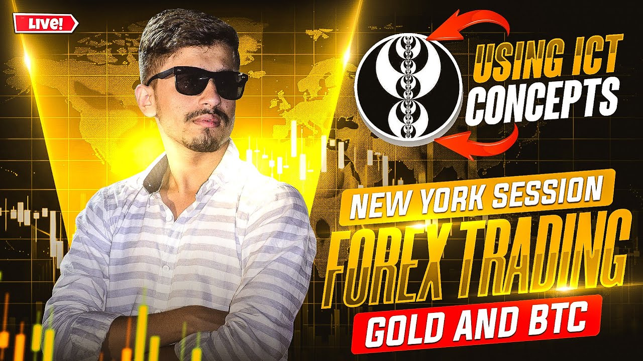 LIVE FOREX TRADING I NYC SESSION I GOLD & BTC TRADING | FOREX HINDI I TopG Hary