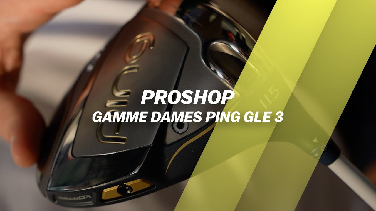 MATOS : Pr&eacute;sentation de la gamme dames PING GLE 3