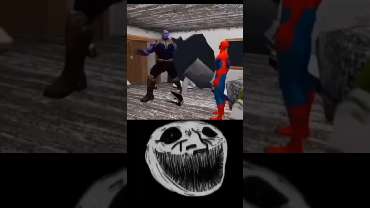 Avengers in the granny's home #shorts #gaming #granny