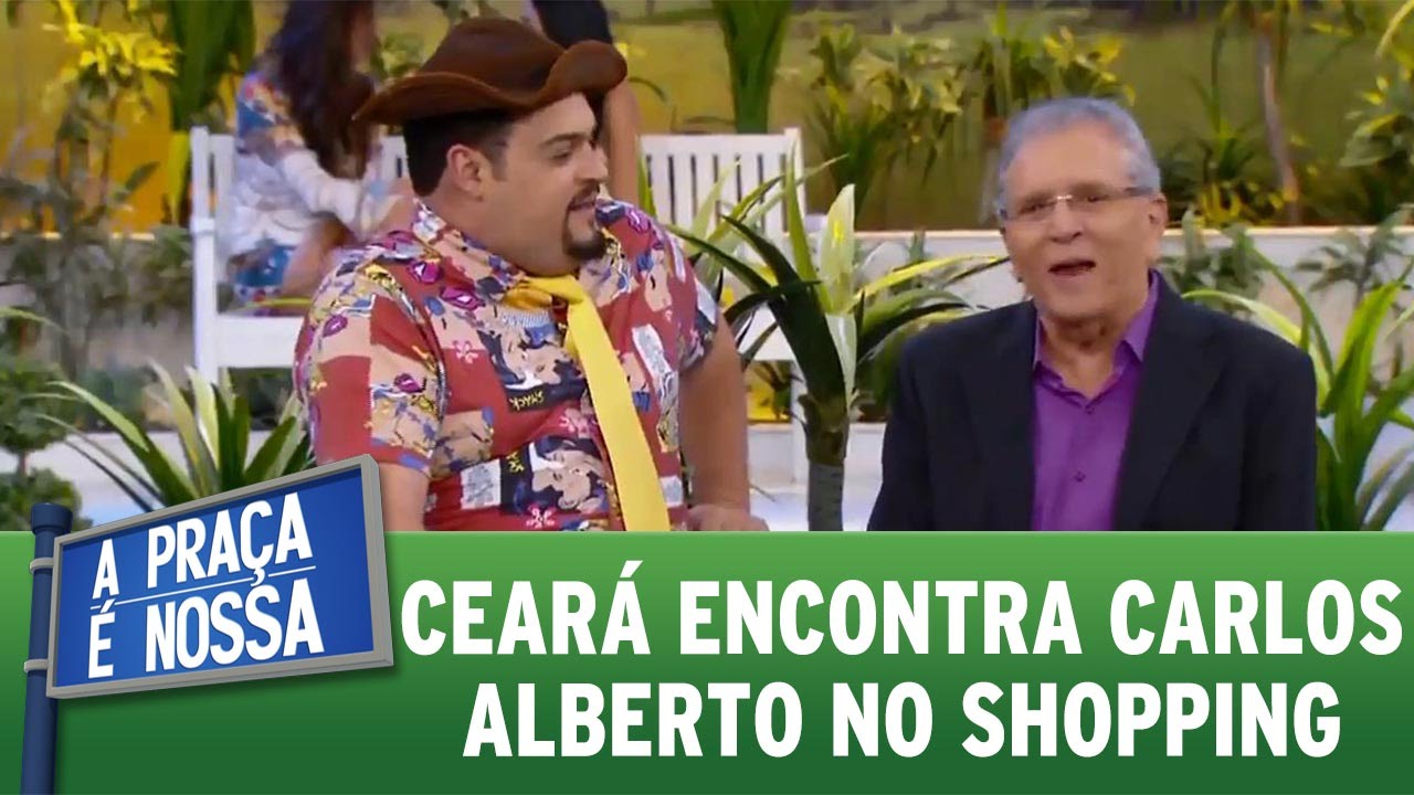 Ceará encontra Carlos Alberto no shopping