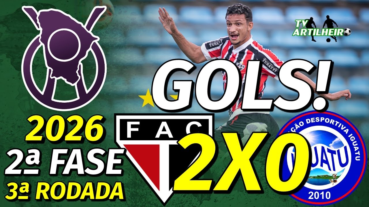 [Cearense '26] 2ª Fase | 3ª Rodada | Ferroviário 2 X 0 Iguatu | GOLS! | TV ARTILHEIRO
