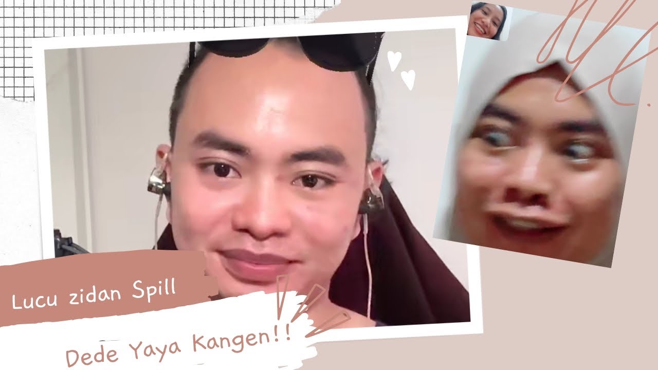 Lucu Nya Momen Abang Zidan Spil Dede Yaya Gak Pake Hijab Kangen‼️