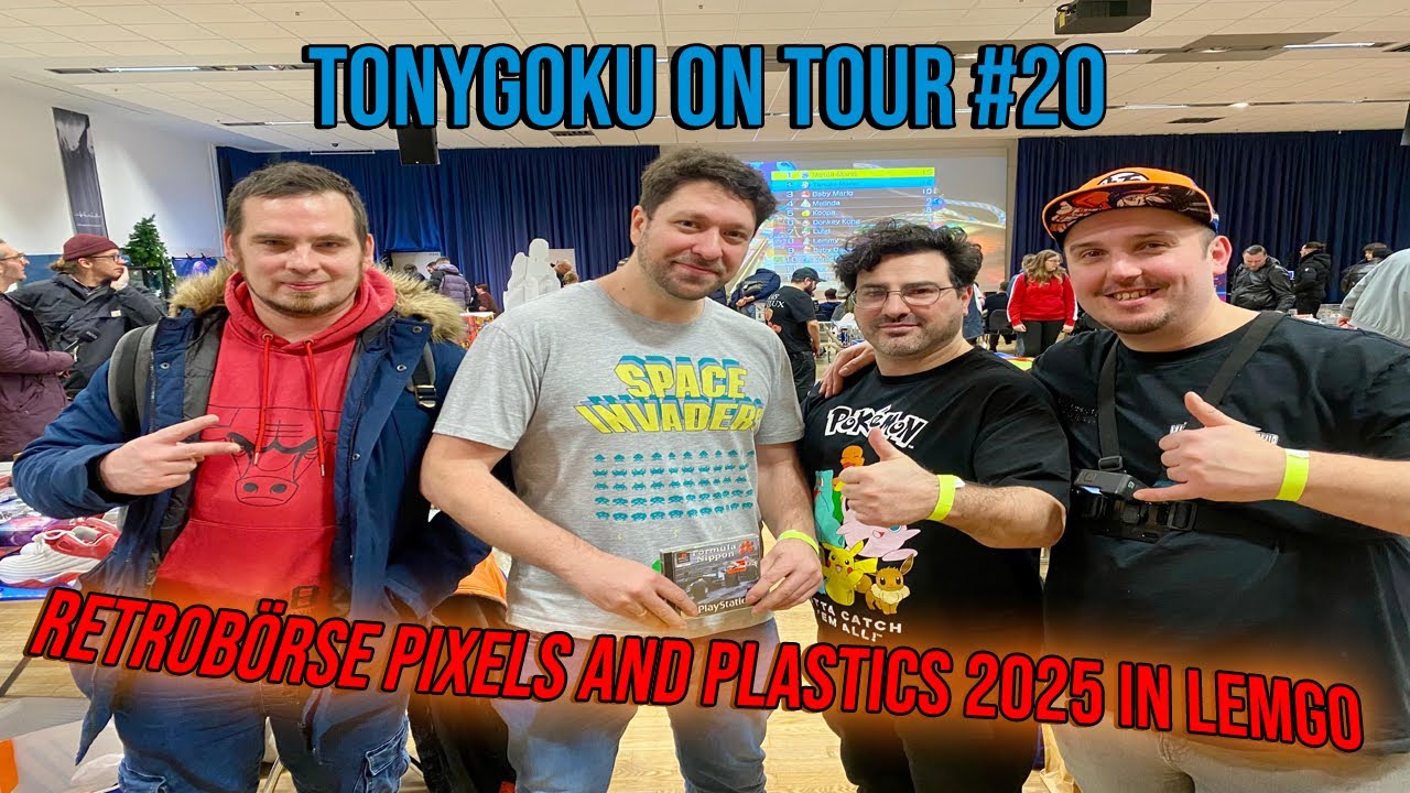Retrobörse Pixels and Plastics 2025 in Lemgo I 😁🎮 // TONYGOKU ON TOUR #20