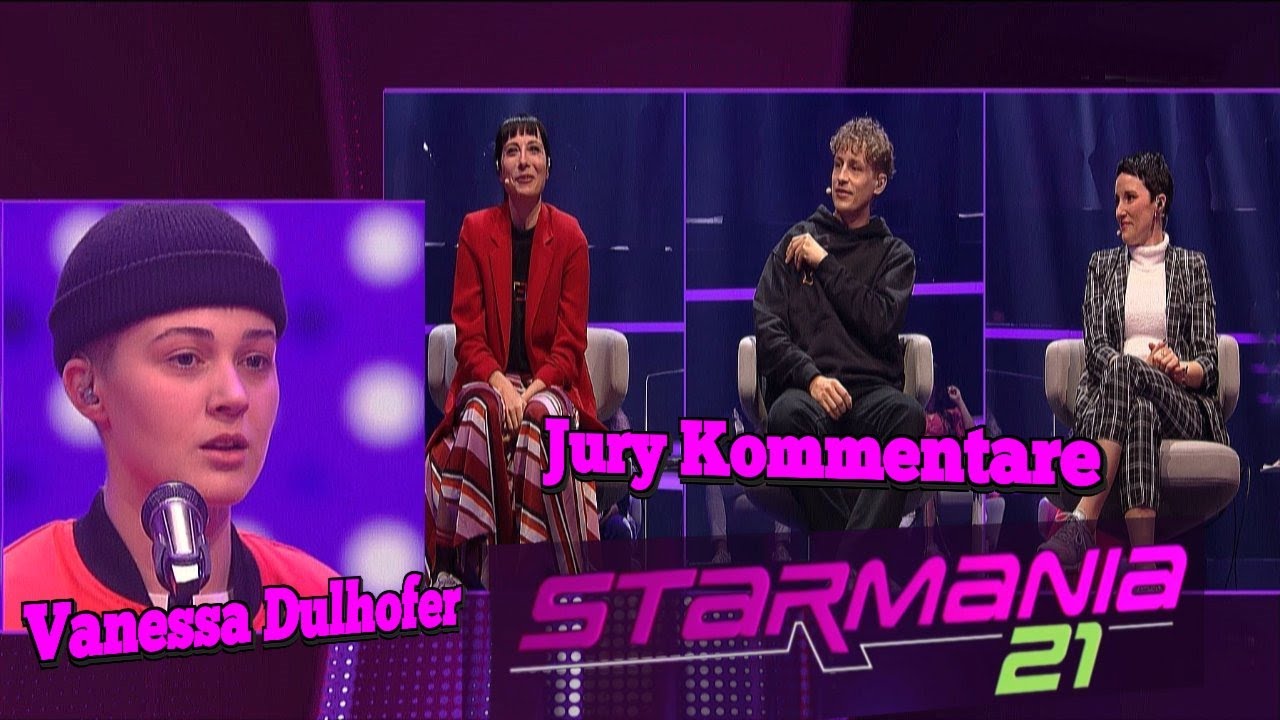 Starmania 21 Vanessa Dulhofer Jury Kommentare