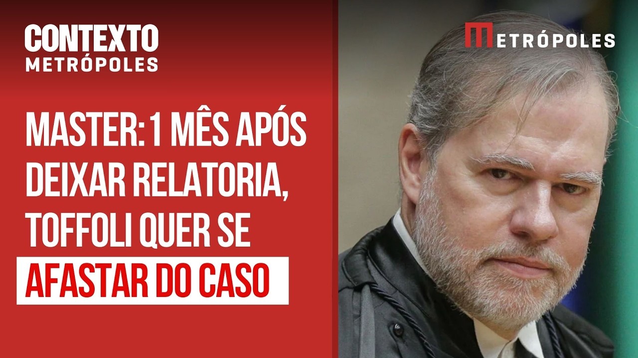 Dias Toffoli tenta se distanciar do Caso Master após uma séria de polêmicas à frente da investigação