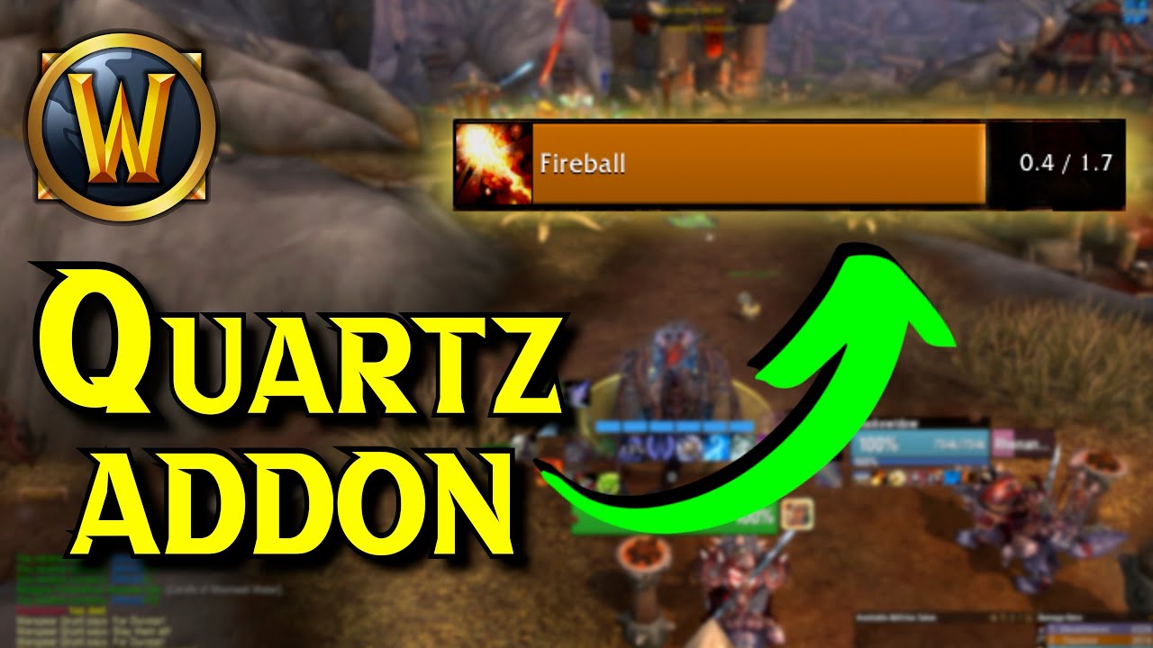 BEST Custom Cast Bar Addon | WoW Quartz Addon Guide