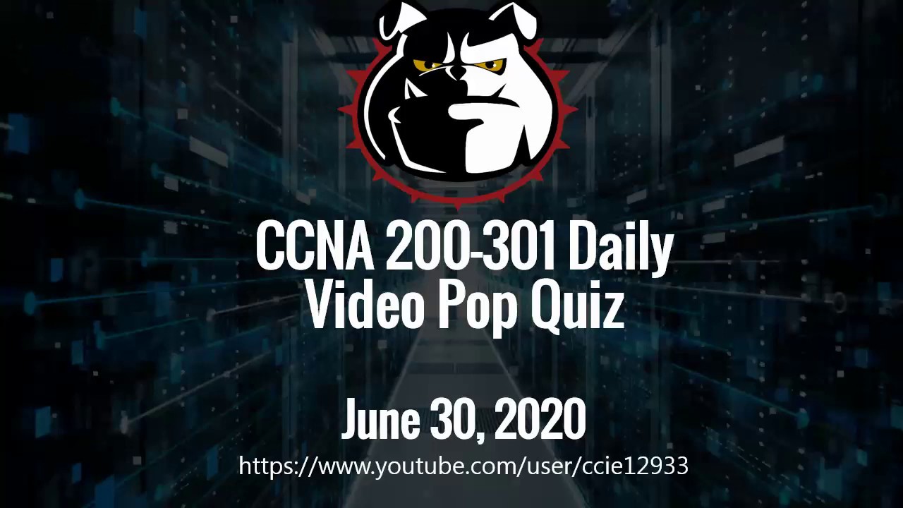 CCNA 200-301 Daily Pop Quiz:   Loopback Interfaces