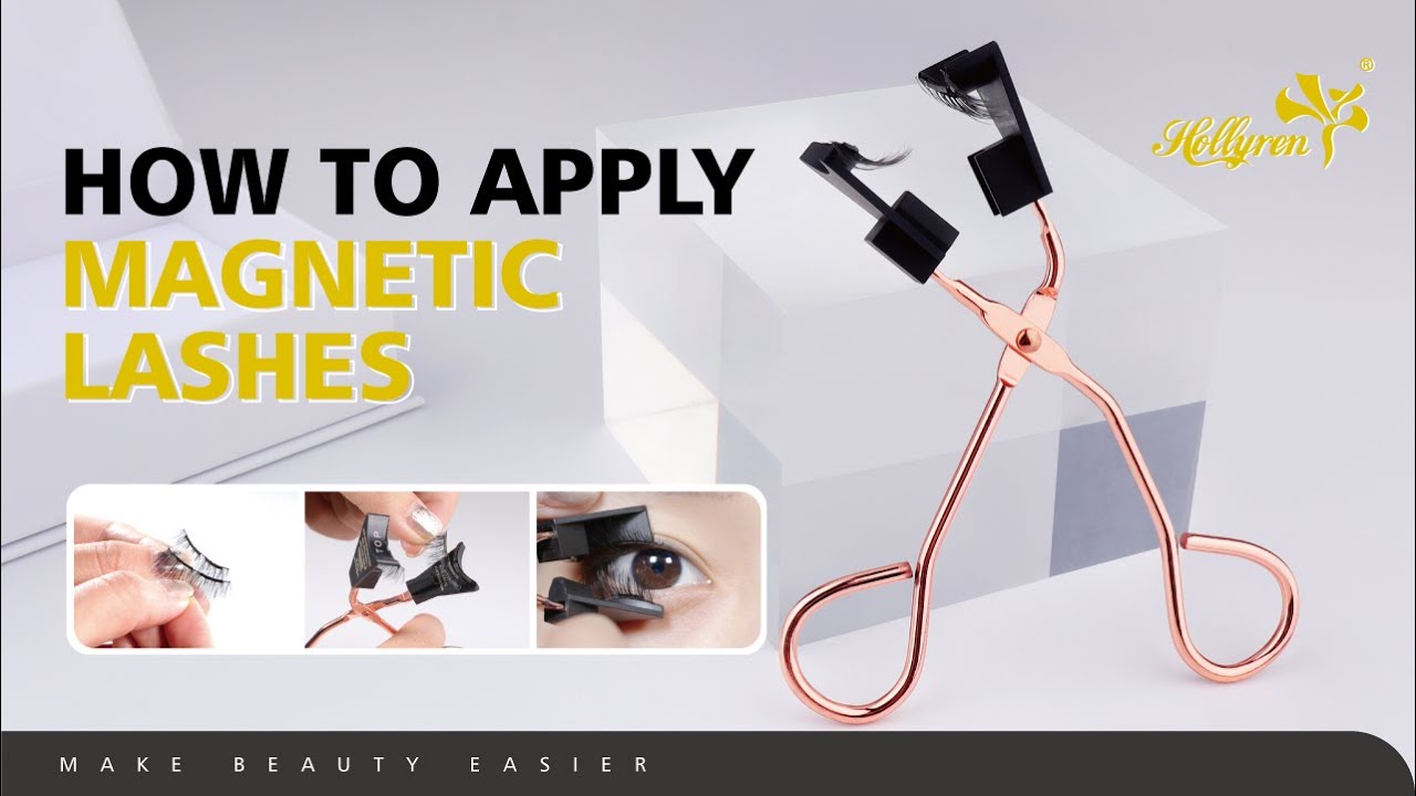 How To Apply Easy Wear Magnetic Lashes With Magnetic Lash Applicator
