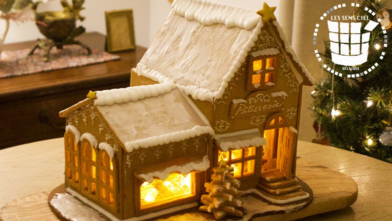 ✴︎パティシエが本気で作るお菓子の家✴︎ヘクセンハウスの作り方✴︎How to make Christmas candy house✴︎ベルギーより#181