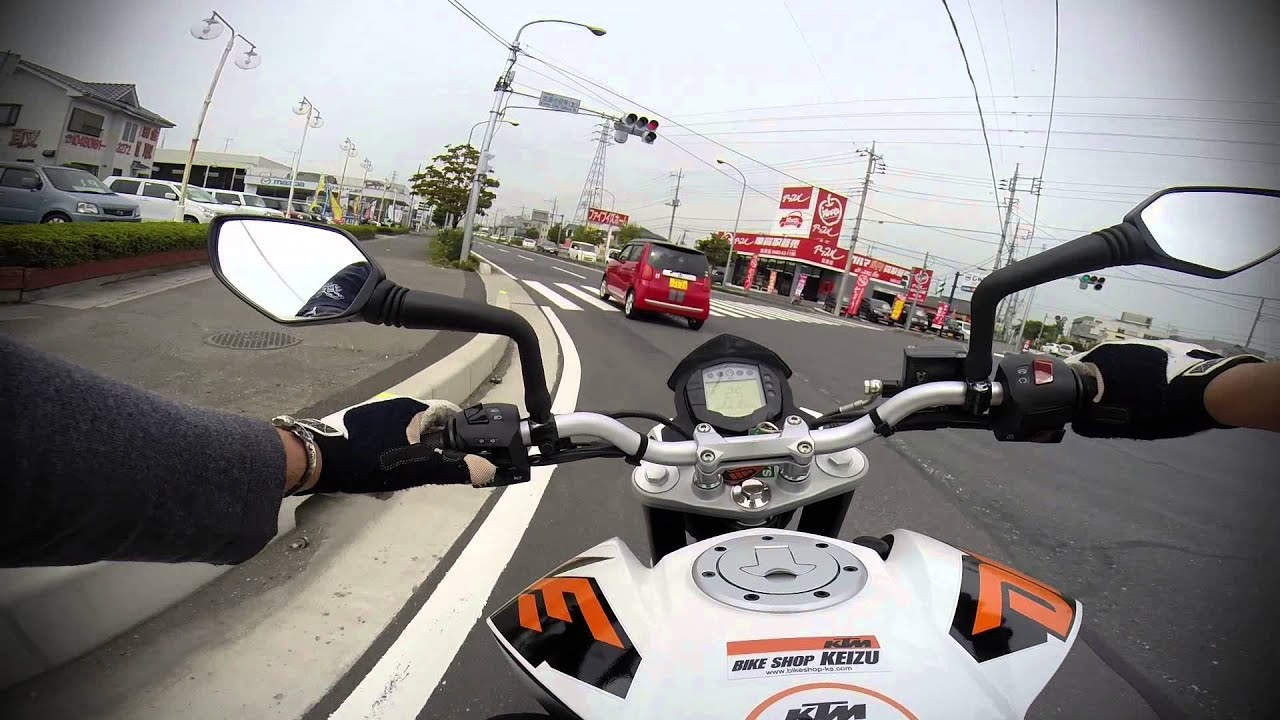 KTM 125 DUKE - GoPro Onboard 【HD】 - あなたも試乗体験しませんか？
