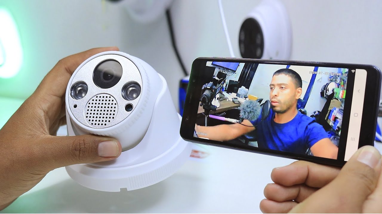 UNBOXING, TESTE E CONFIGURAÇÃO DA MINI CÂMERA DOME ICSEE FULL HD
