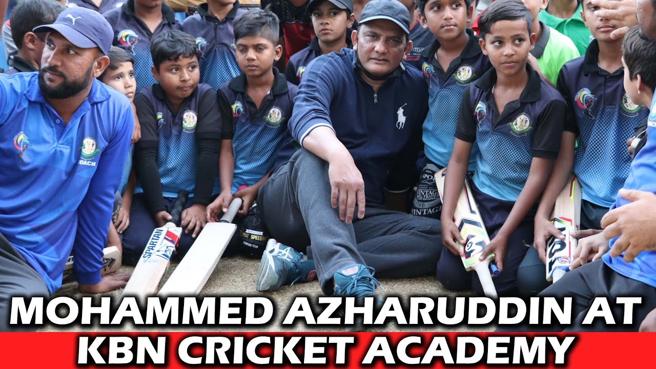 GLB | MOHAMMED AZHARUDDIN | FORMER INDIAN CAPTAIN | KBN CRICKET ACADEMY