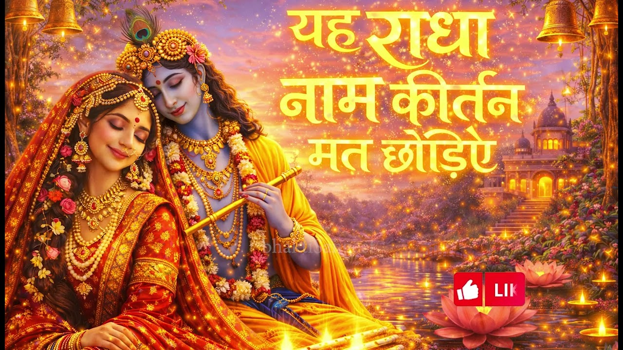 घर में सकारात्मक ऊर्जा के लिए | Radha Rani Kirtan | सुबह का शक्तिशाली भजन | सुनिए राधा नाम संकीर्तन
