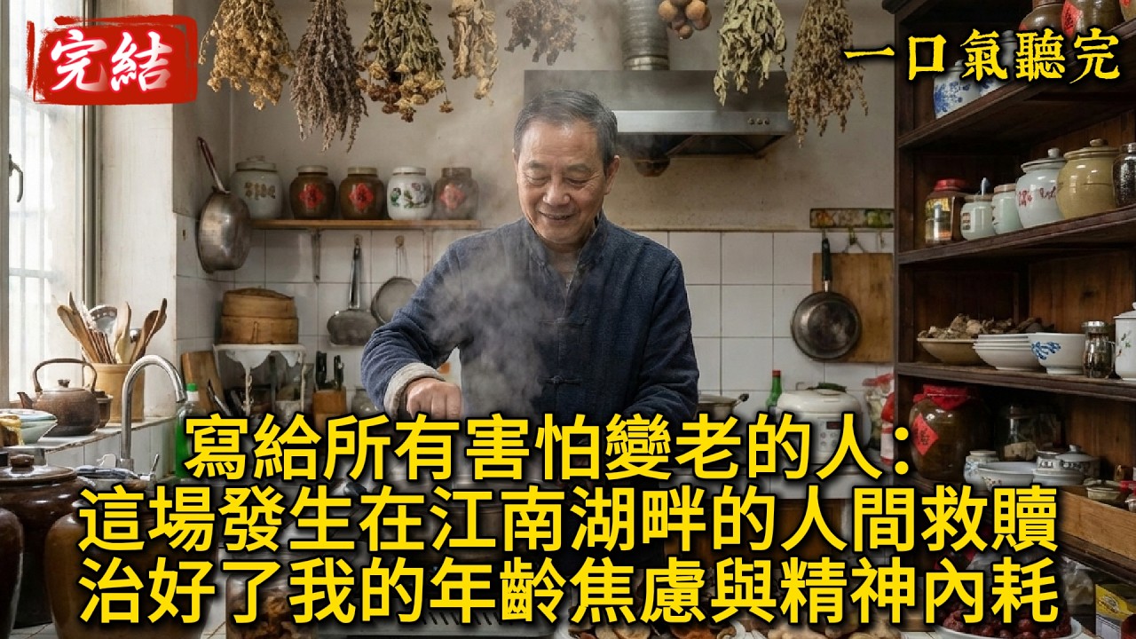 寫給所有害怕變老的人：這場發生在江南湖畔的人間救贖，治好了我的年齡焦慮與精神內耗。#一口氣聽完 #電影 #故事頻道 #故事分享 #人生感悟