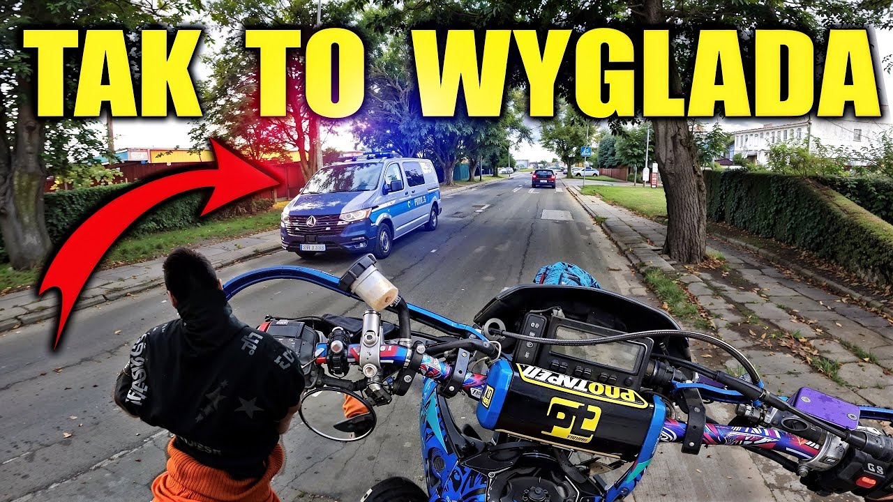 PRZYWILEJE jazdy na SUPERMOTO 💥😂