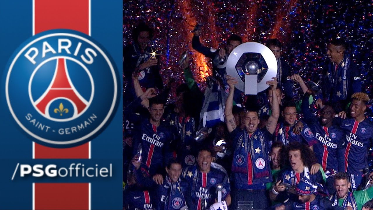 PARIS SAINT-GERMAIN CHAMPION DE FRANCE 2016