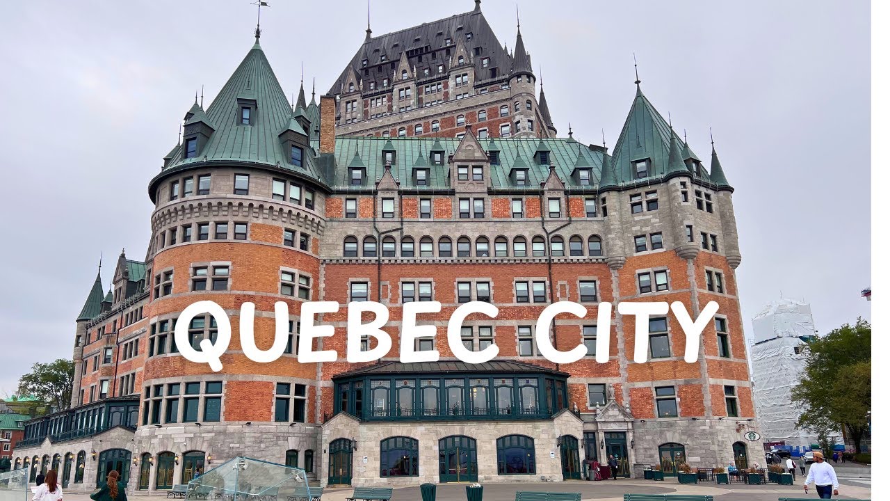[4k] 🇨🇦 Old Québec Walking Tour | Rue St-Jean to Château Frontenac