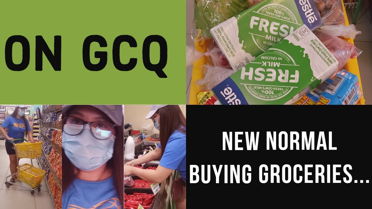 New Normal || Buying Groceries on GCQ