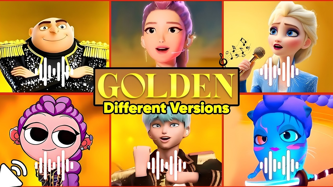 Guess Who’s Singing “GOLDEN”? | KPOP Demon Hunters Huntr/X Version Quiz