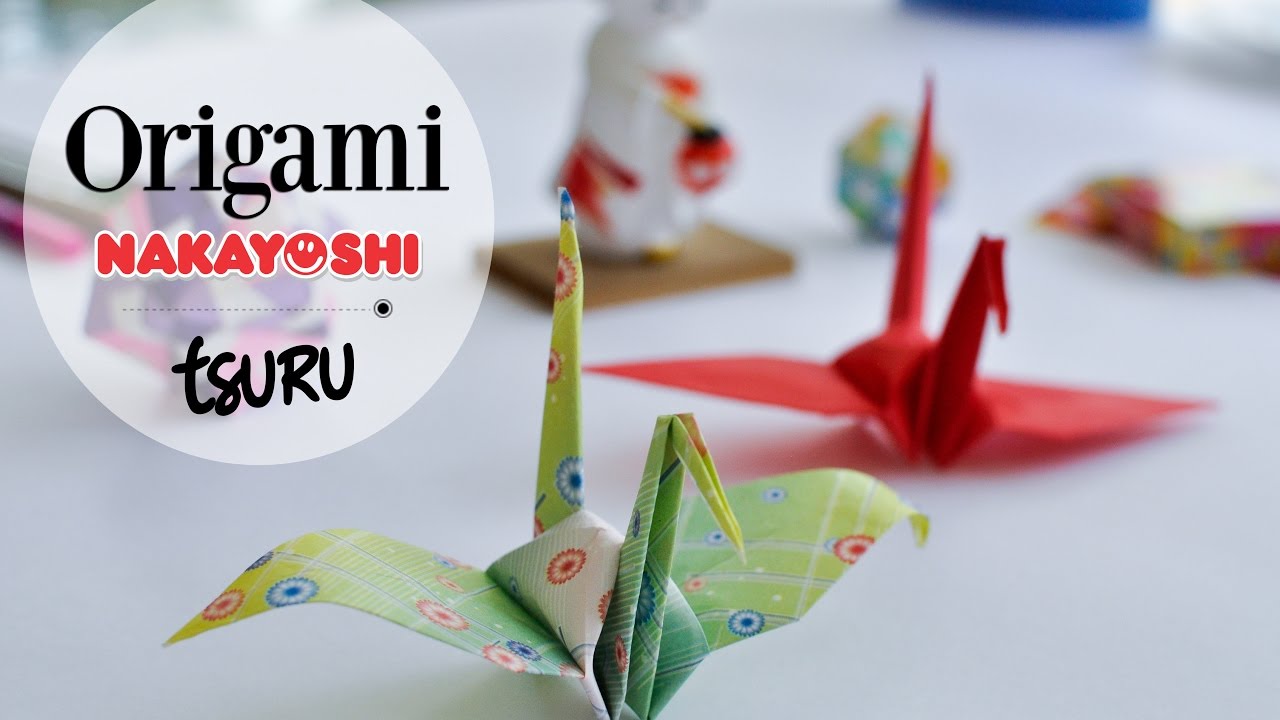 Tsuru (Grou) | ORIGAMI Nakayoshi #1