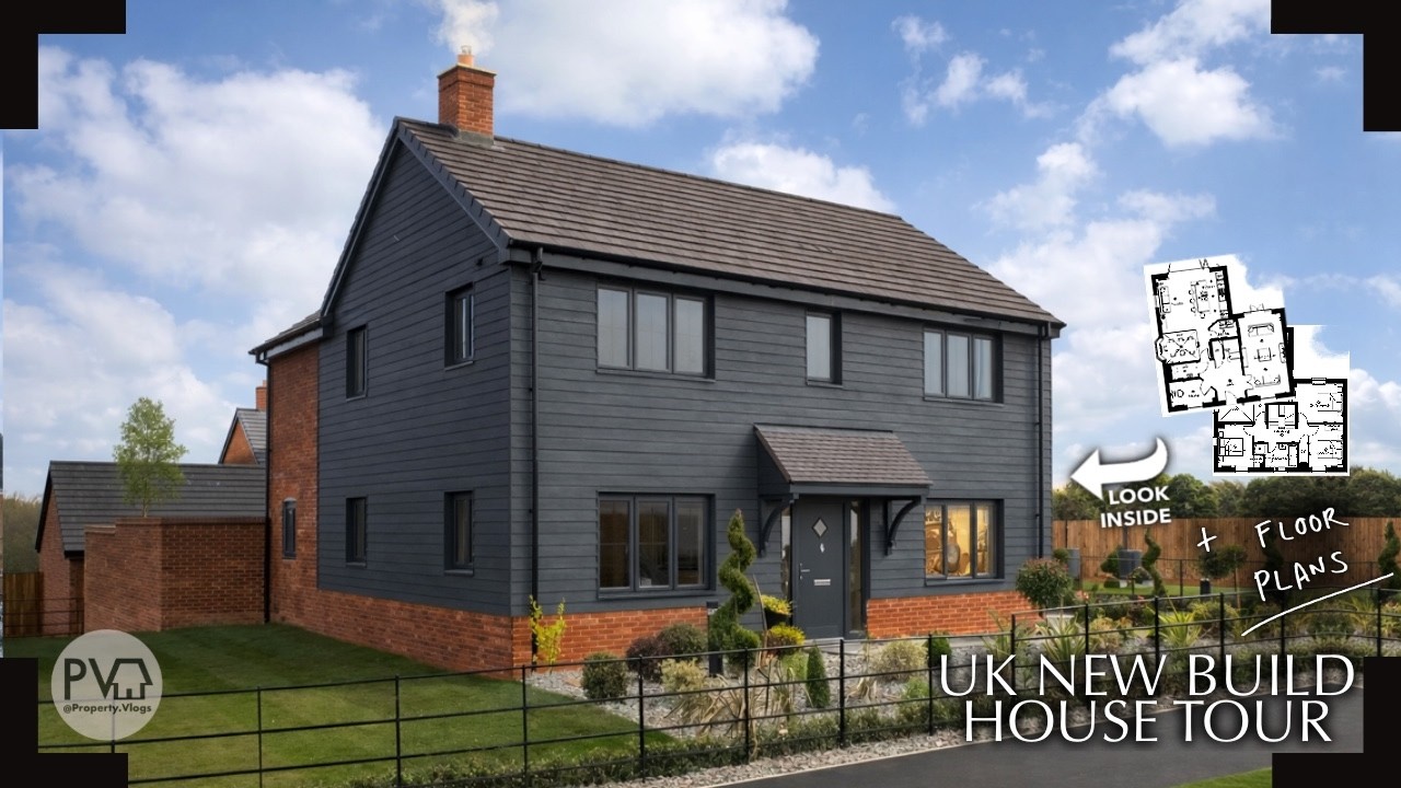 Inside a Beautiful & Striking 4 Bedroom Home in the Village of Keresley Coventry.Tour The Weaver POV