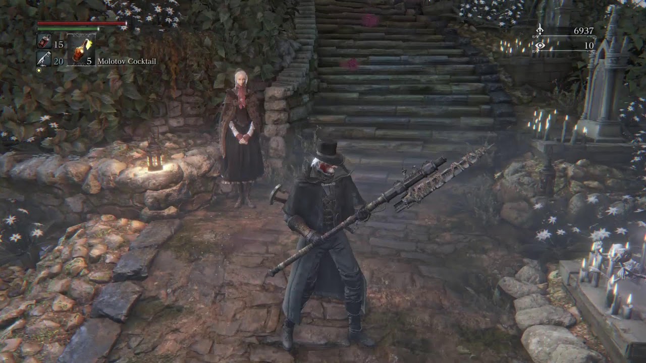 I make my roommate play Bloodborne