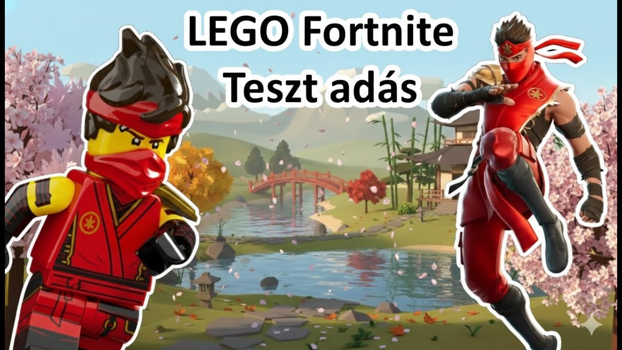 LEGO Fortnite teszt adás