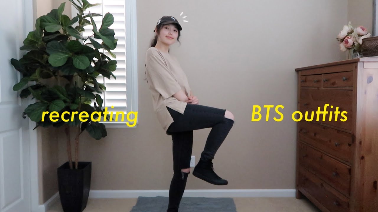 Kpop Fashion: recreating BTS outfits with the clothes i have.