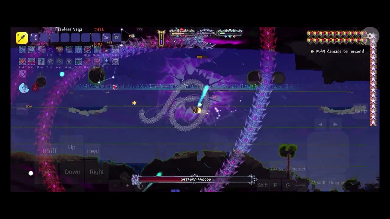 Revengeane Devourer of Gods Fight On Mobile With Rotating Art Launcher