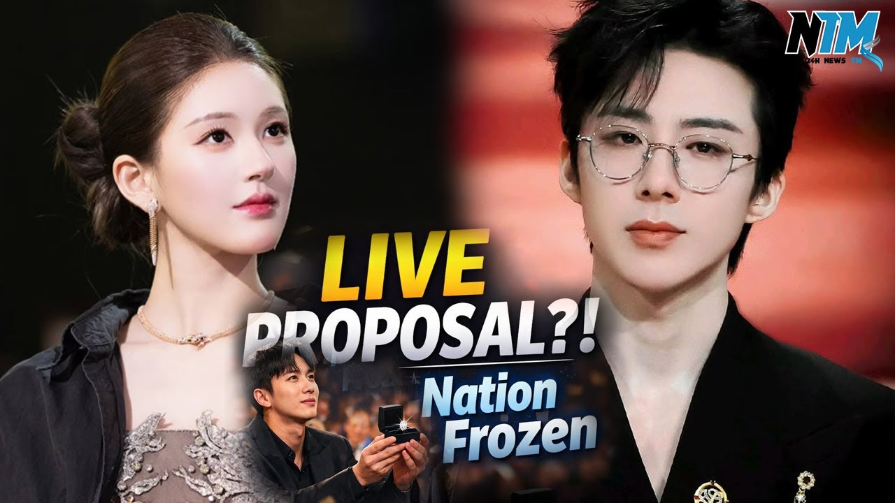 Liu Yuning’s LIVE Proposal to Zhao Lusi SHOCKS Nation | New Year’s Eve Gala Moment That Froze China