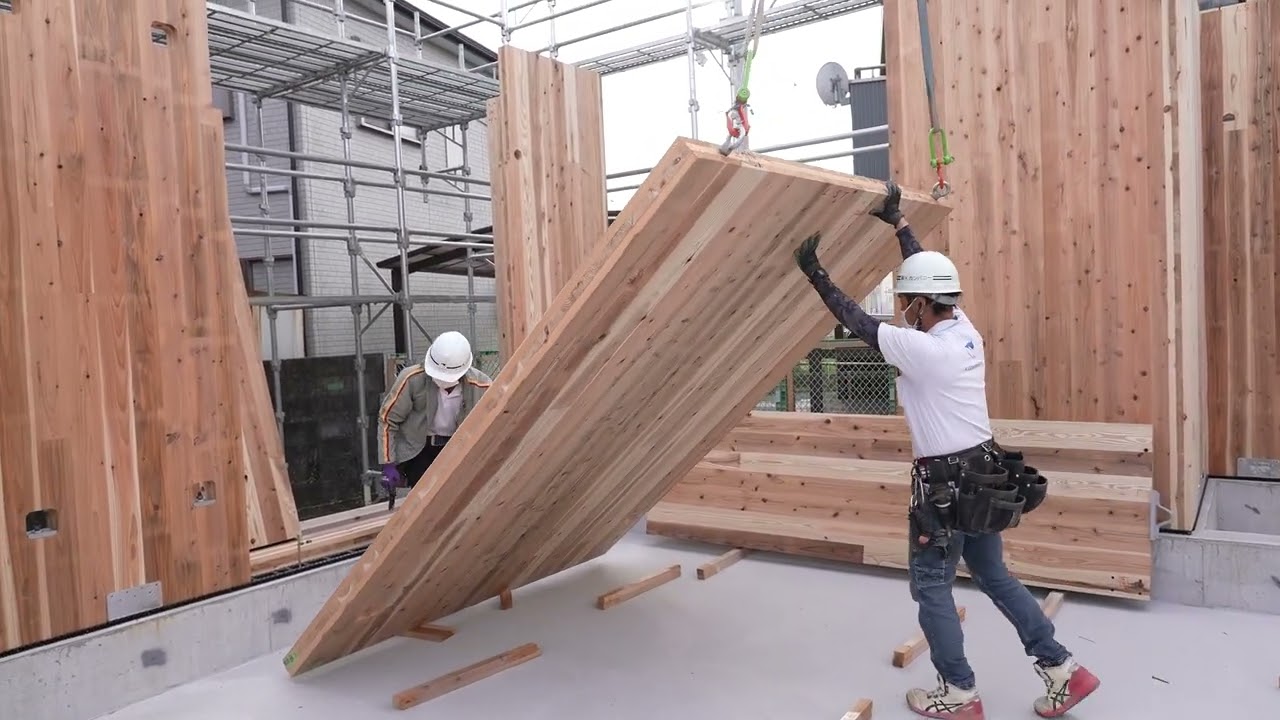 CLTマンション　CLT工法　by響建設