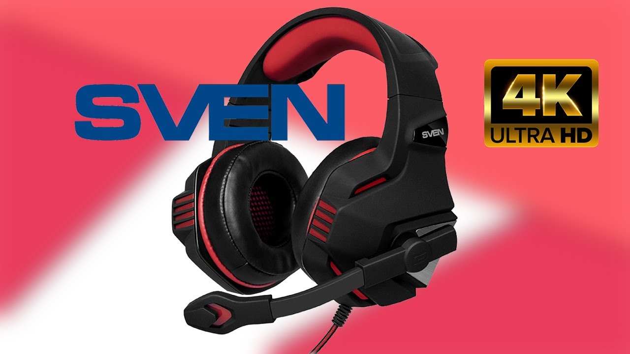 Игровые наушники SVEN AP-G890MV (Распаковка и обзор)